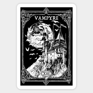 Vampire Castle Sticker