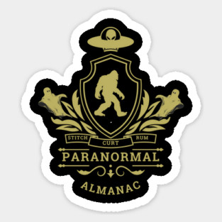 paranormal crest Sticker
