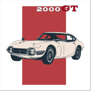 Toyota 2000GT Posters and Art