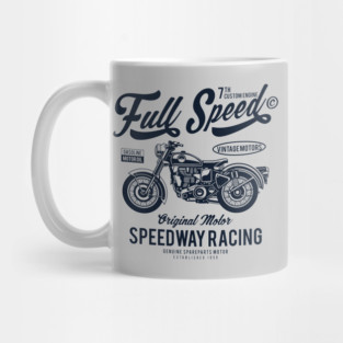 Full Speed Motorbike Racing Mug