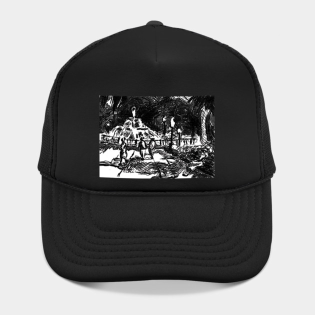 Savannah, Georgia Forsyth Park Fountain by DonWillisJrArt