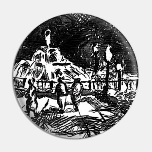 Savannah, Georgia Forsyth Park Fountain Pin