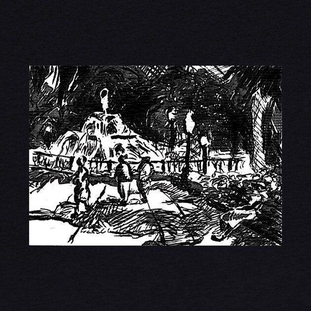 Savannah, Georgia Forsyth Park Fountain by DonWillisJrArt