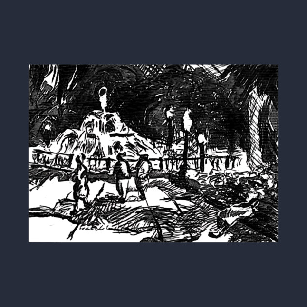 Savannah, Georgia Forsyth Park Fountain by DonWillisJrArt