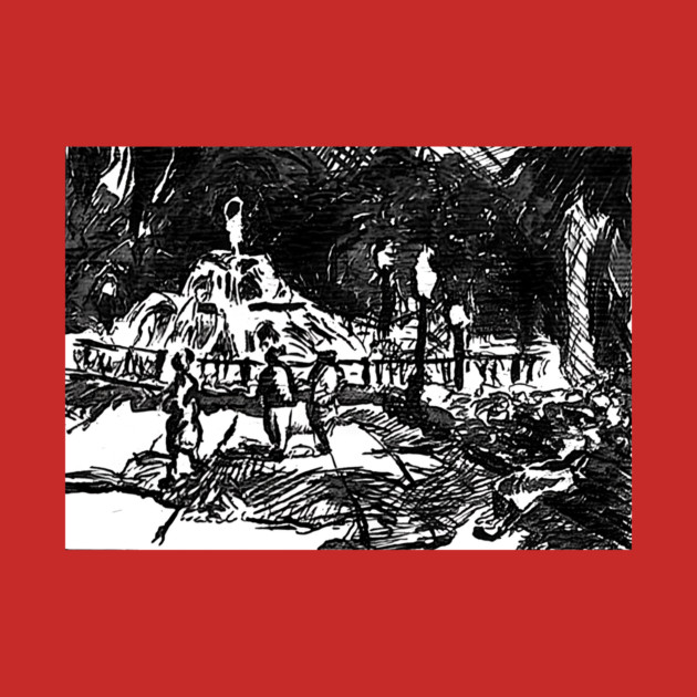 Savannah, Georgia Forsyth Park Fountain by DonWillisJrArt