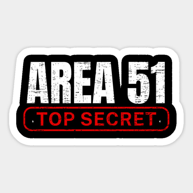 Area 51 Top Secret Classified Ufo Files Magnet by Paranormalshirts