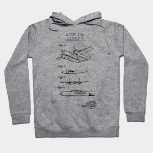 Airplane patent Hoodie