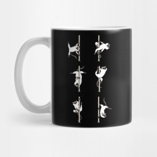 Siamese Cat Pole Dancing Club Mug