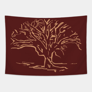 Gnarly Tree Tapestry
