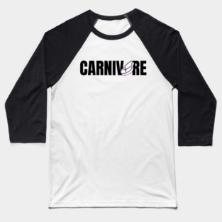 Carnivore Baseball T-Shirt