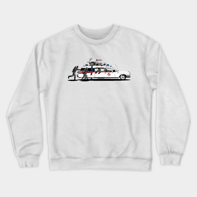 Ghostbusters Sunshine Crewneck Sweatshirt by RaphaelComPh