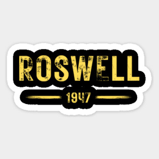 Roswell 1947 UFO - Flying Saucer Crash Magnet