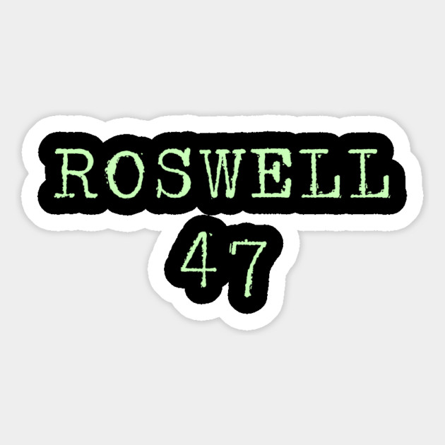 Roswell 47 - Roswell New Mexico UFO Magnet by Paranormalshirts