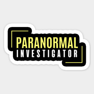 Paranormal Investigator - Ghost Hunter Magnet