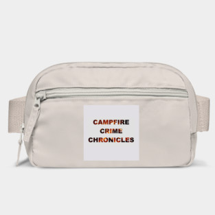 Campfire Crime Chronicles Name logo Bag