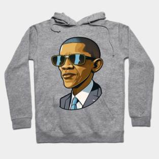 Barack Obama Coolest President Hoodie