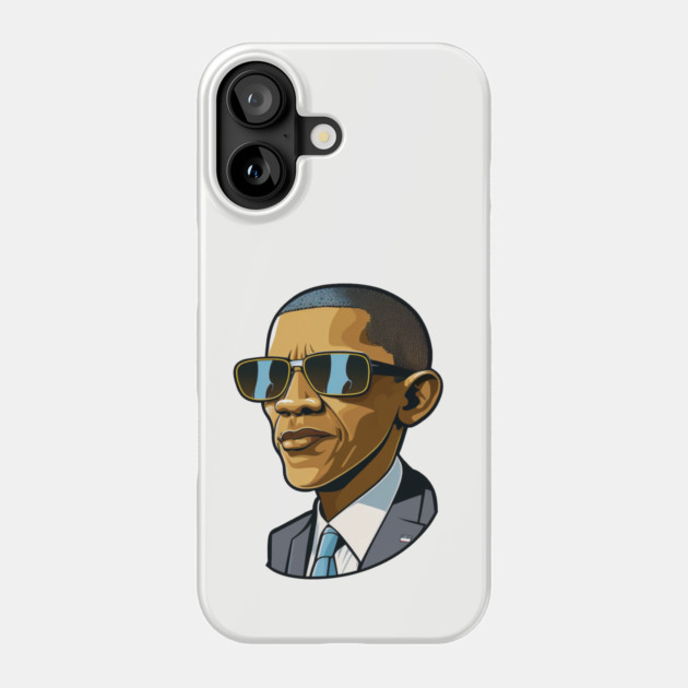 Barack Obama Coolest President Phone Case by UrbanLifeApparel
