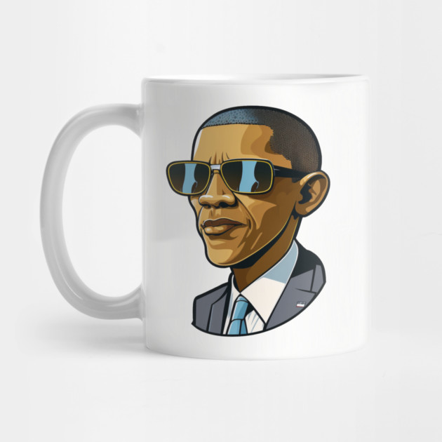 Barack Obama Coolest President by UrbanLifeApparel