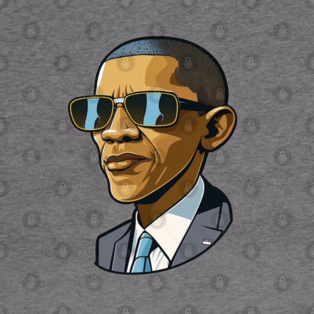 Barack Obama Coolest President by UrbanLifeApparel