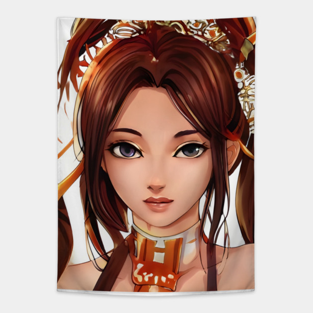 cosplay animecute Tapestry by animegirlnft