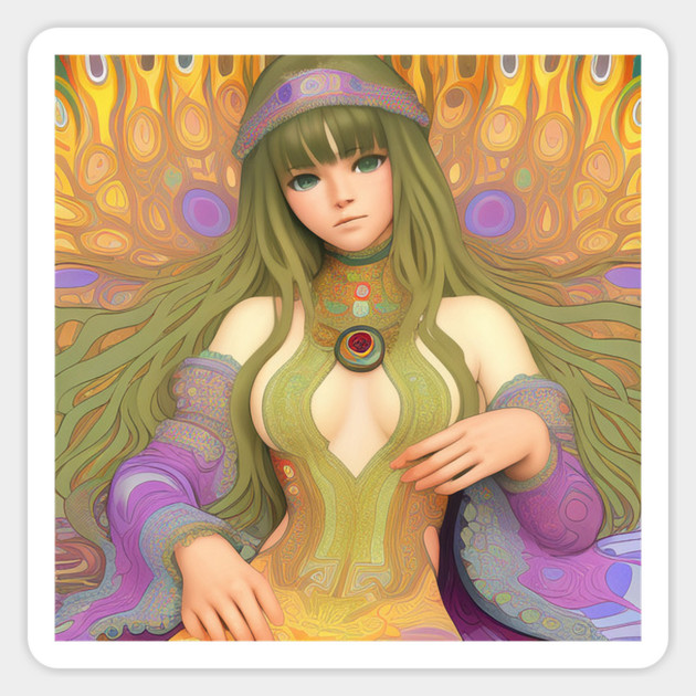 cosplay anime girl manga Magnet by animegirlnft