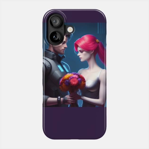 anime boyfriend girlfriend Phone Case by animegirlnft