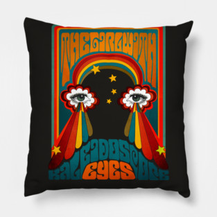 Lucy In The Sky With Diamonds - The Beatles Tribute Art Pillow