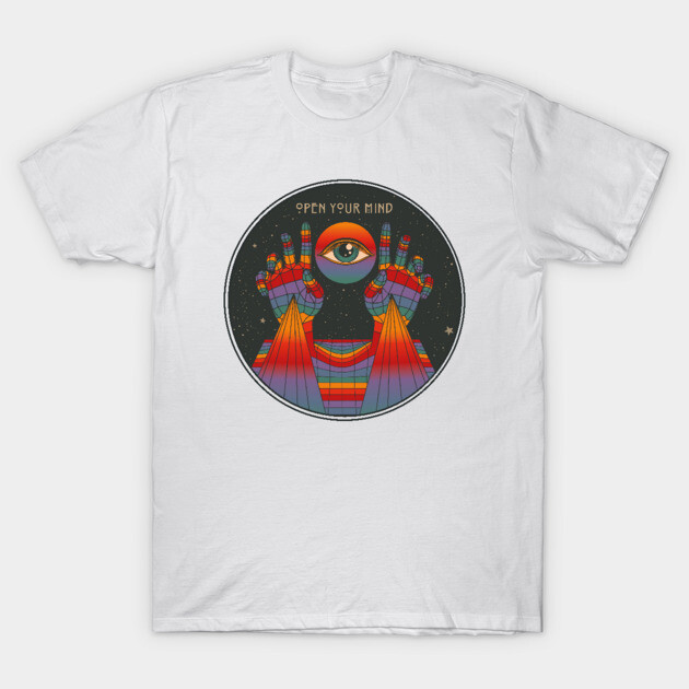 Psychedelic Art Psychedelic T Shirts Cheap Open Your Mind