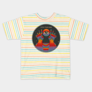 Open your Mind, Psychedelic Art Kids T-Shirt