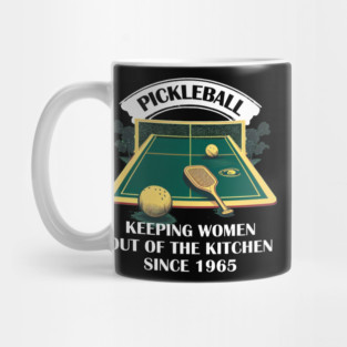 Funny Pickleball Kitchen - Feminist Kitchen Mug