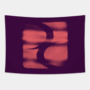 Dream Center Logo Bad Copy Orange Tapestry