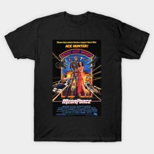Classic Science Fiction Movie Poster - MegaForce T-Shirt