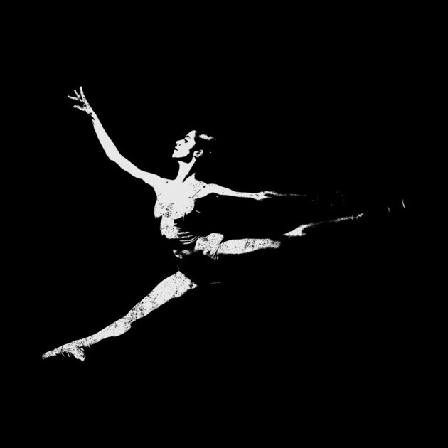 Grand Jete Ballet Leap Dancer Ballerina Art Image Tapestry