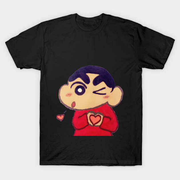 Crayon Shin-chan Love T-Shirt