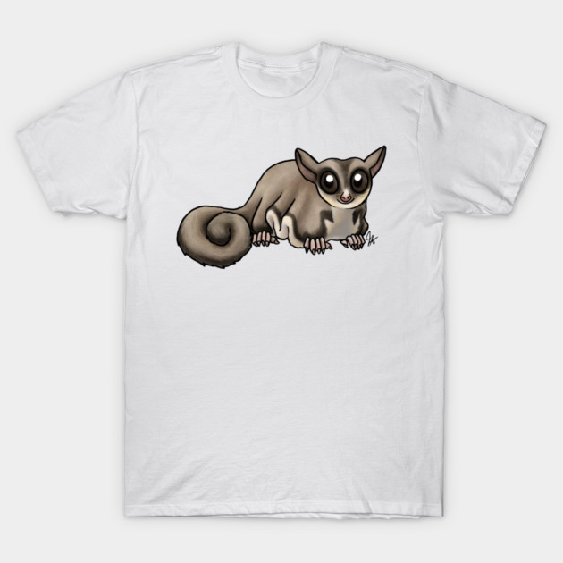 Mammal - Sugar Glider - Classic Gray T-Shirt by Jen's Dogs Custom Gifts and Designs