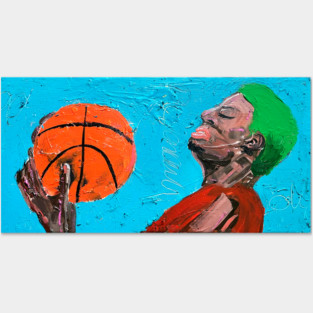 Dennis Rodman Posters and Art