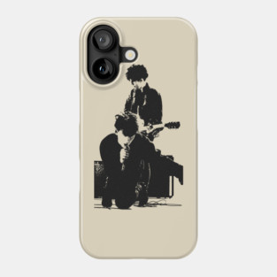 The Jesus And Mary Chain - Vintage Pencil Drawing Style Phone Case
