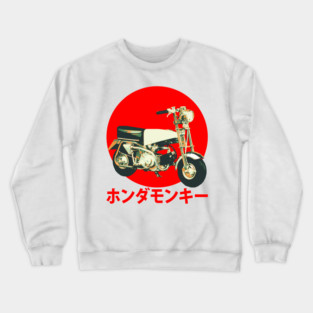 Honda Monkey Crewneck Sweatshirt