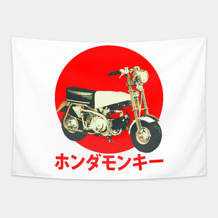 Honda Monkey Tapestry