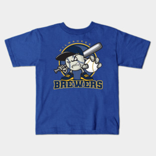 Milwaukee Brewers Baseball Kids T-Shirt
