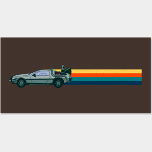 Delorean Posters and Art