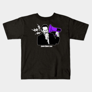 Jimmy Dore Bullhorn Logo Kids T-Shirt