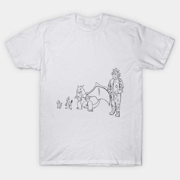 Magic Dragons T-Shirt by The Hermit Magic Magazine
