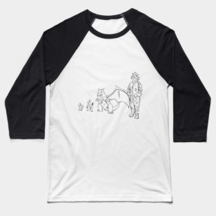 Magic Dragons Baseball T-Shirt