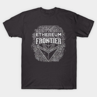 Ethereum Frontier grunge T-Shirt