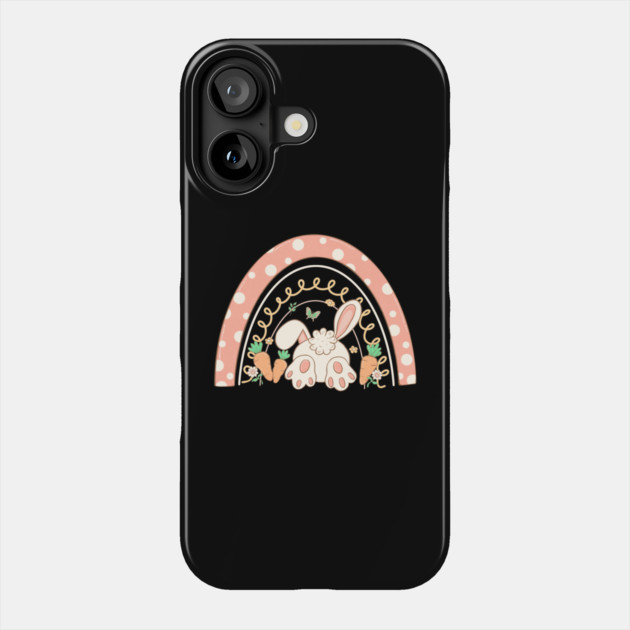 Cute Easter Bunny Resurrection Sunday Phone Case by The WYLD Tribe