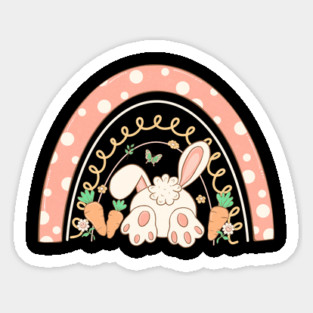 Cute Easter Bunny Resurrection Sunday Magnet
