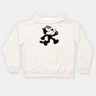 Felix The Cat keep walking Kids Hoodie