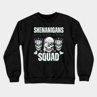 Shenanigans Squad - Pirate Style Crewneck Sweatshirt