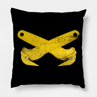 Crossed Safety Knives Pillow